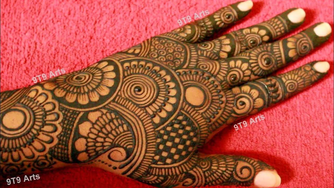 New Stylish Back Hand Mehndi Design for Wedding 2023 | Bridal Mehndi Design | Mehandi ka Design