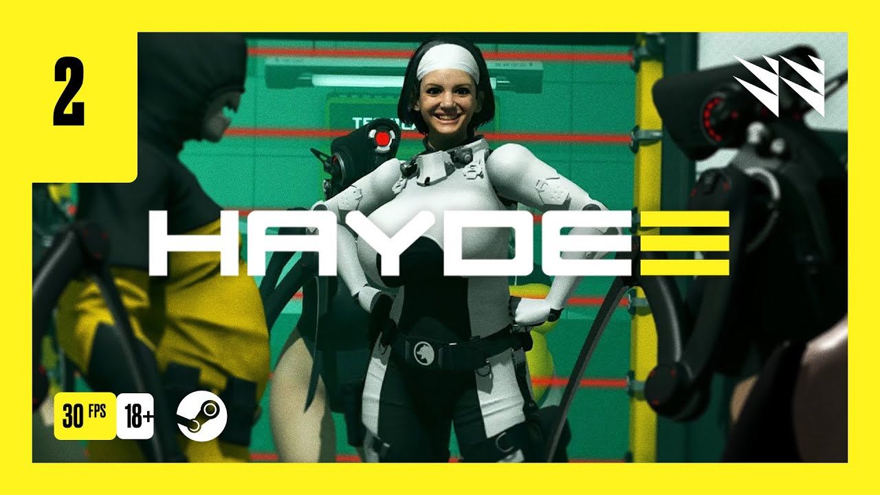 Haydee 3 — Часть 02 (Прохождение)