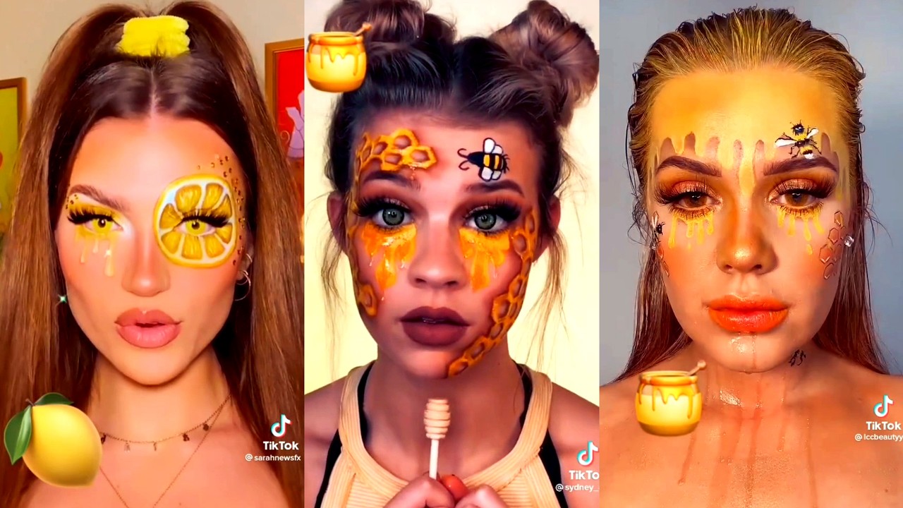 Makeup Inspired By Emojis | TikTok Emoji Makeup Challenge