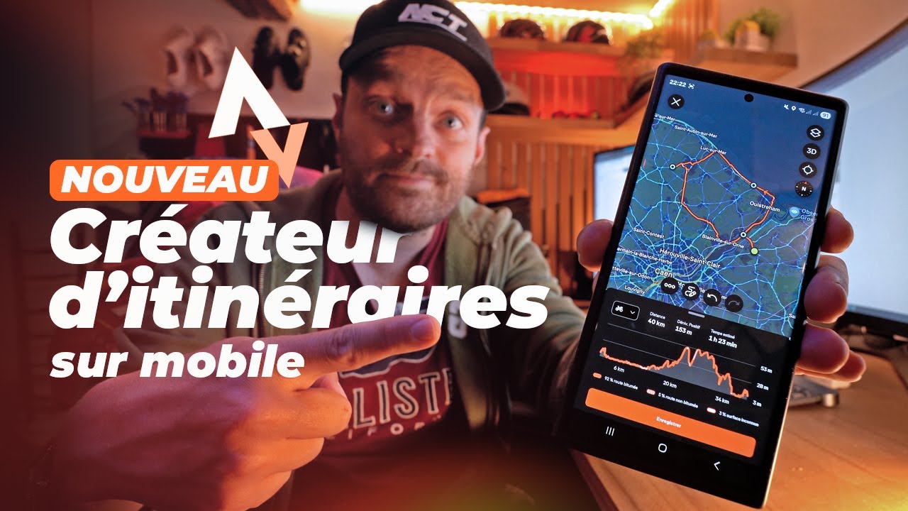 Créer son parcours sur téléphone facilement avec Strava