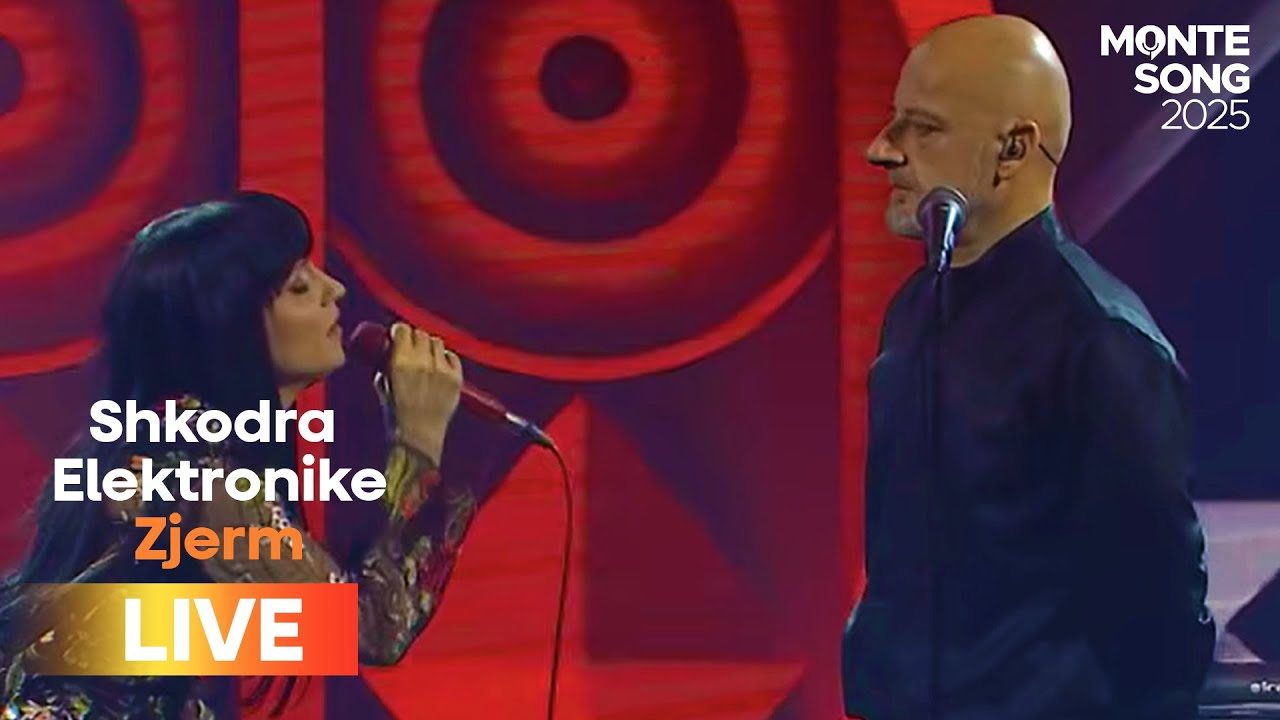 Shkodra Elektronike – Zjerm | MONTESONG 2025 LIVE 🇲🇪