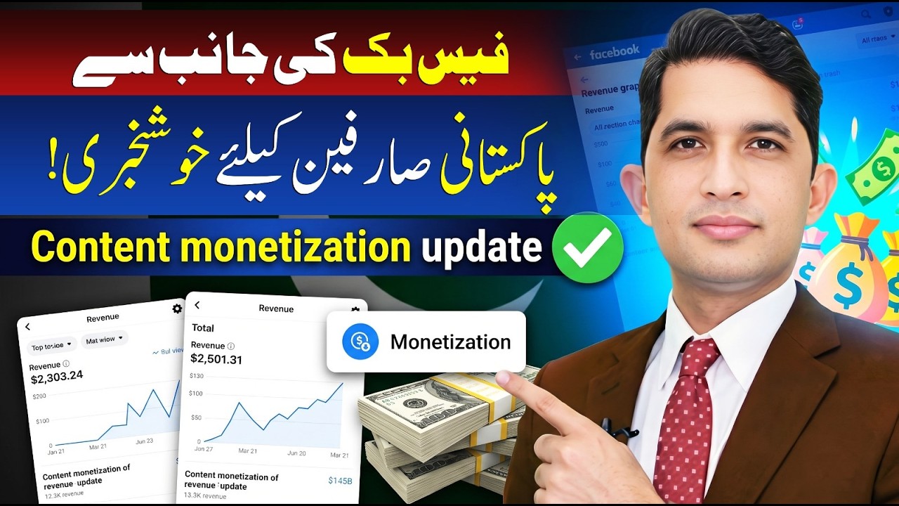 Facebook Monetization Update for Pakistan &ndash; Big News! | Real Talk