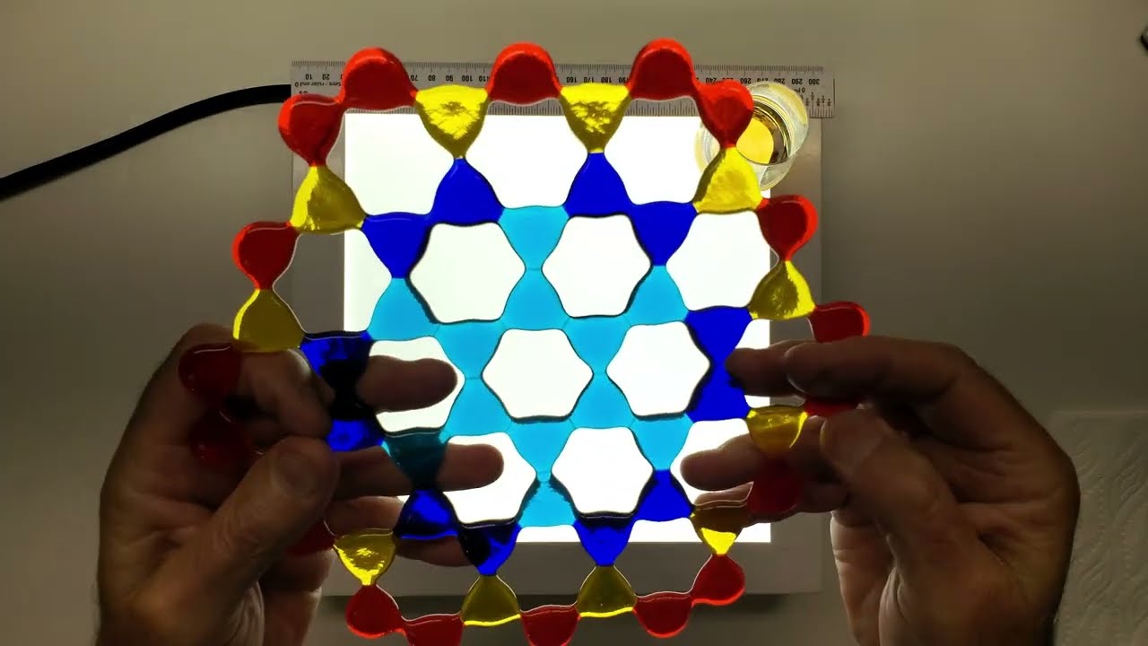 Stained Glass Fusing With Single Layers Of Glass - An Exploration
