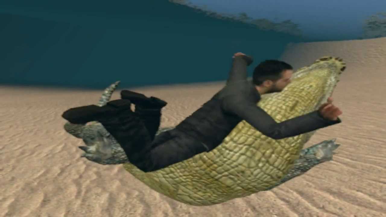 Garrysmod-Alligator attack