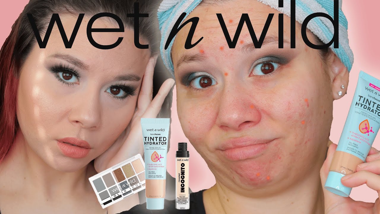 NEW Wet'N Wild Tinted Hydrator on ACNE | WEAR TEST