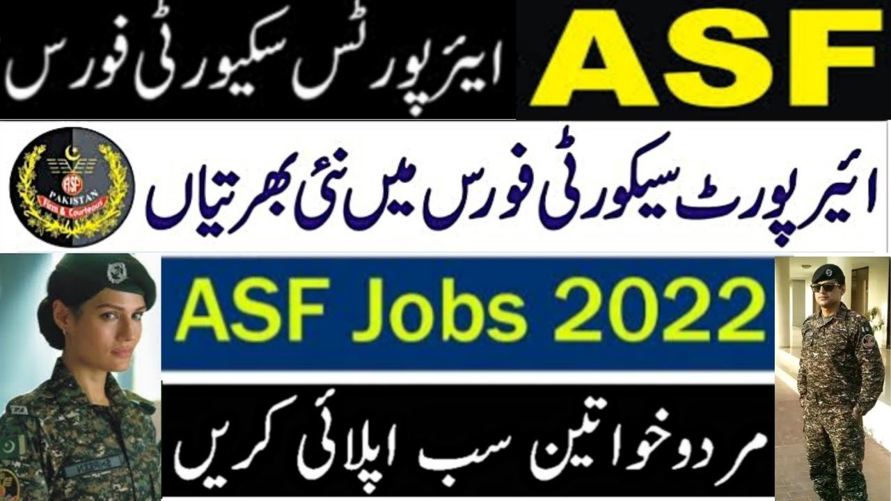 Airports Security Force ASF Assistant Directors Jobs 2022