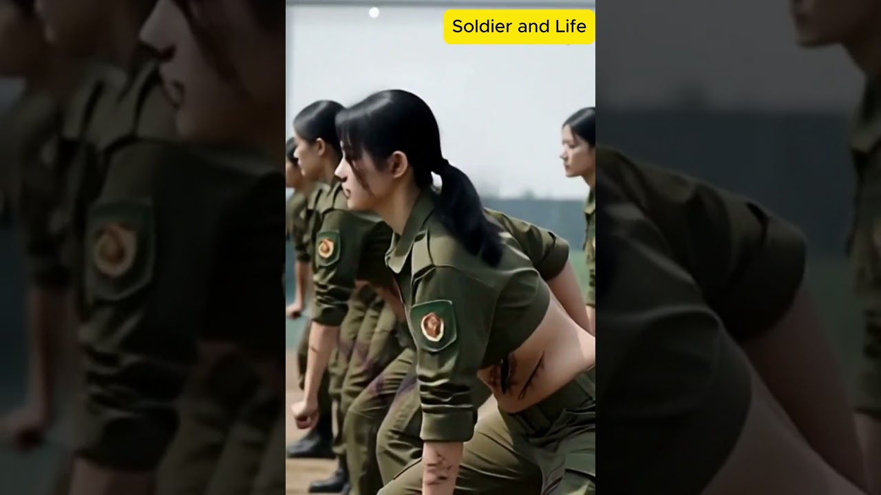 Female Soldiers – Strength, Discipline, and Courage in Training 
