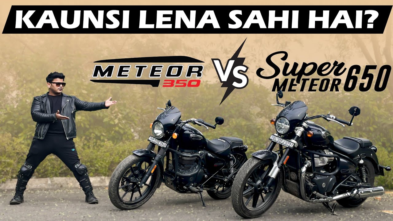 Should You Upgrade to Super Meteor 650😒Meteor 350 vs Meteor 650 Complete Comparison Milage & Feature