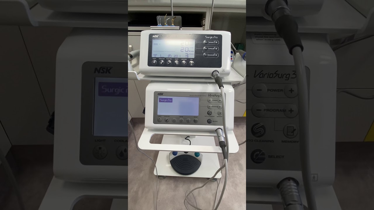 NSK Surgic Pro and Variosurg 3 - In-service Video. Part Two - Variosurg 3