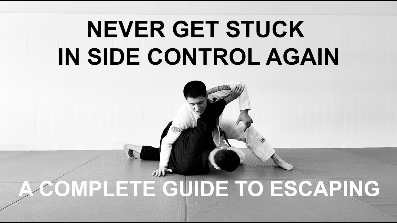 NEVER GET STUCK IN SIDE CONTROL AGAIN! A COMPLETE GUIDE TO ESCAPING #bjj #jiujitsu #grappling