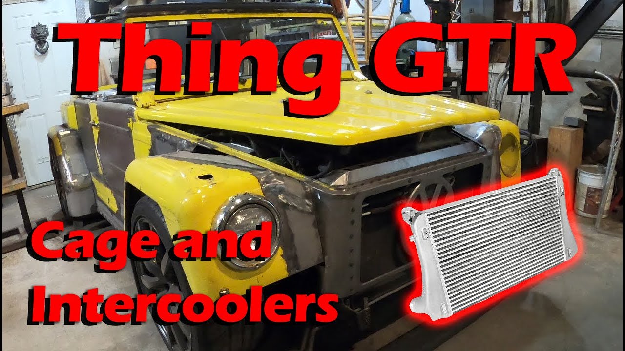 Part 8. Thing GTR Intercoolers and roll cage #GTRswap #R35