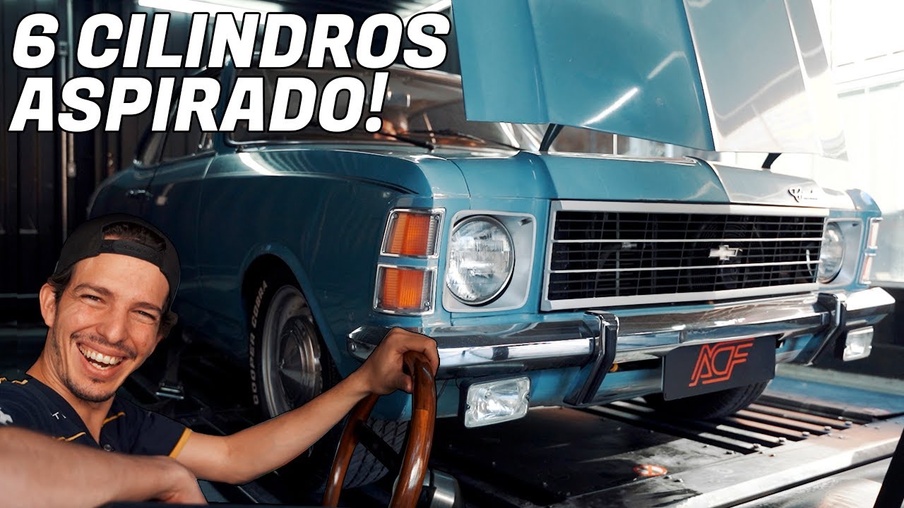 CHEVROLET OPALA 6 CILINDROS 1976 - PREPARA&Ccedil;&Atilde;O ASPIRADA COM FUELTECH!