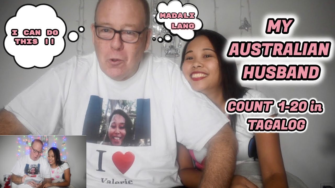 MY AUSTRALIAN HUSBAND COUNT IN TAGALOG | KAYA BA | NAKAKATAWA