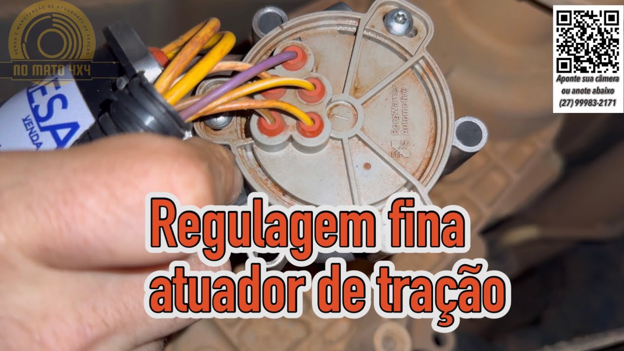 Regulagem fina do atuador na hora de instalar( para quem trocou ou revisou o atuador )