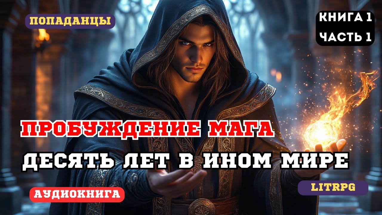 Аудиокнига новинка 2025 Десять лет в аду иного мира сделали его идеальным судьё (Книга 1 Часть 1)