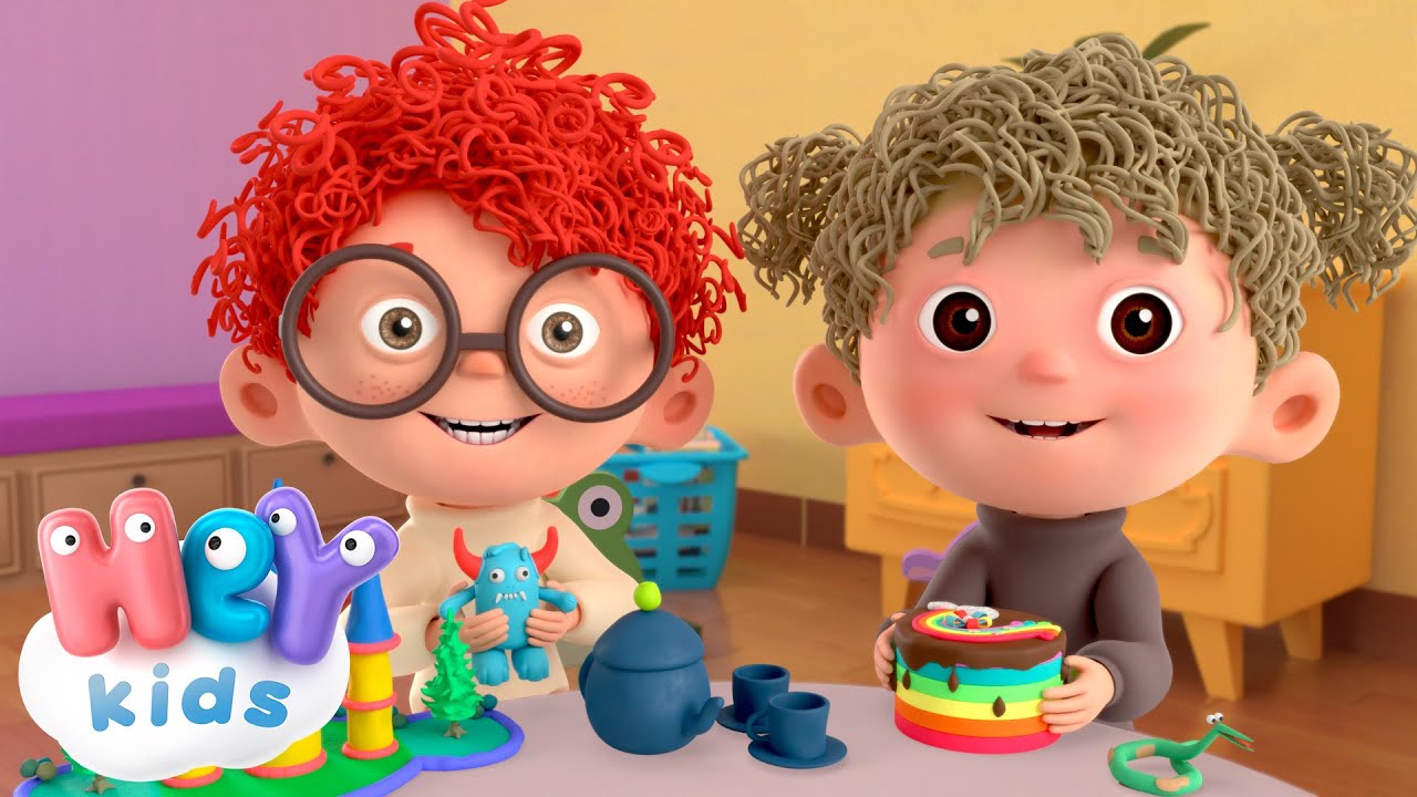 ¿Qué puedo hacer con la plastilina? | Manualidades para Niños | HeyKids - Canciones infantiles
