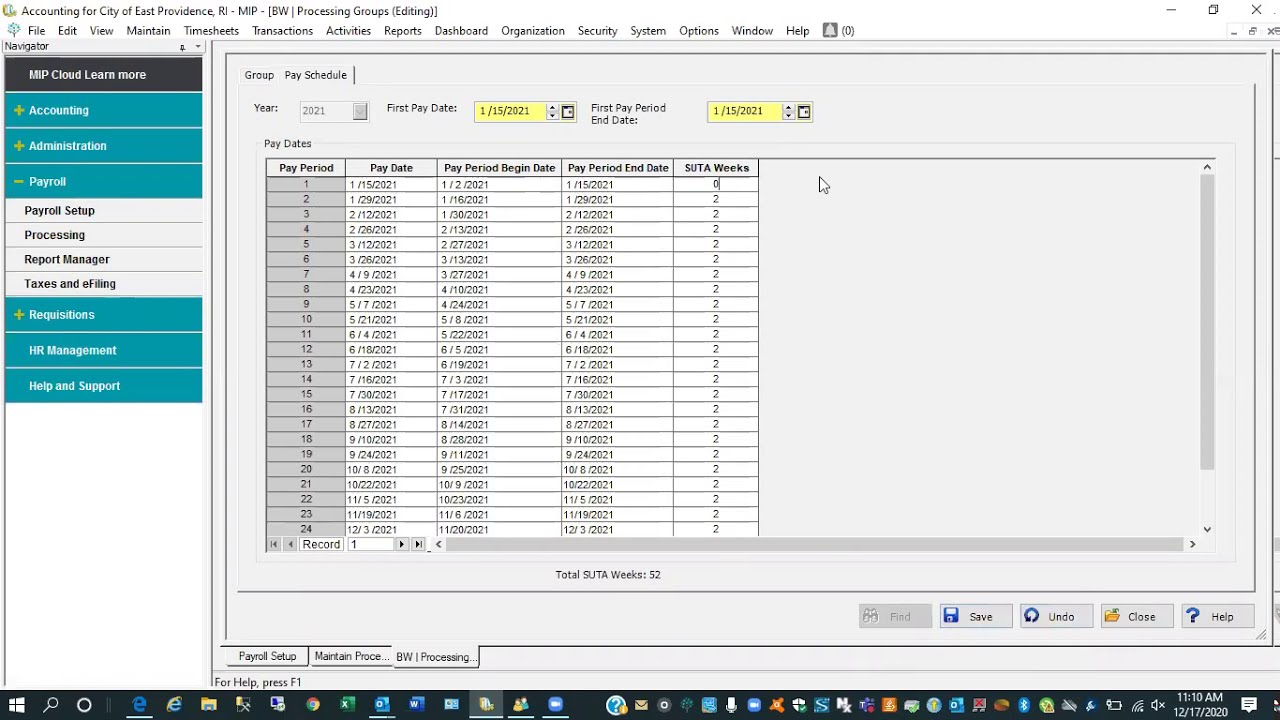 Zobrio University MIP: Calendar Year- End Preparation