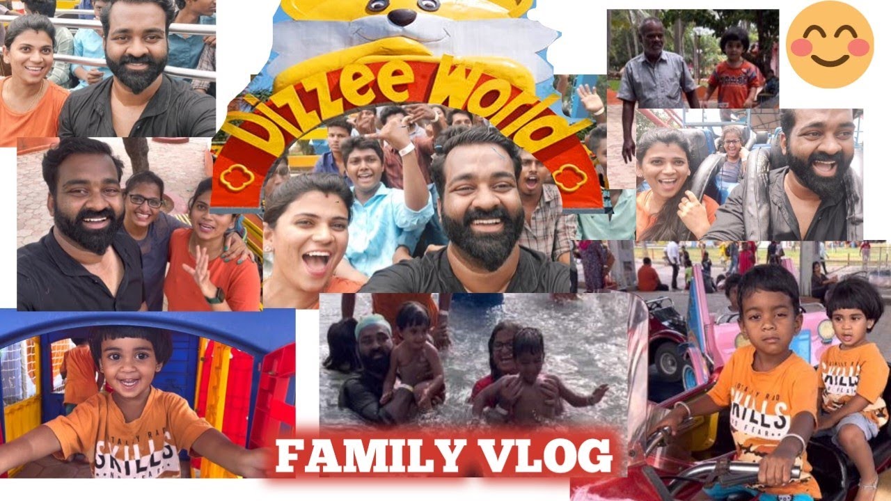 MGM Dizee world😍🤗| Fun with My Family👪| Sanjev sanjana play time🥳 #shorts #love #tamil #funny #vlog