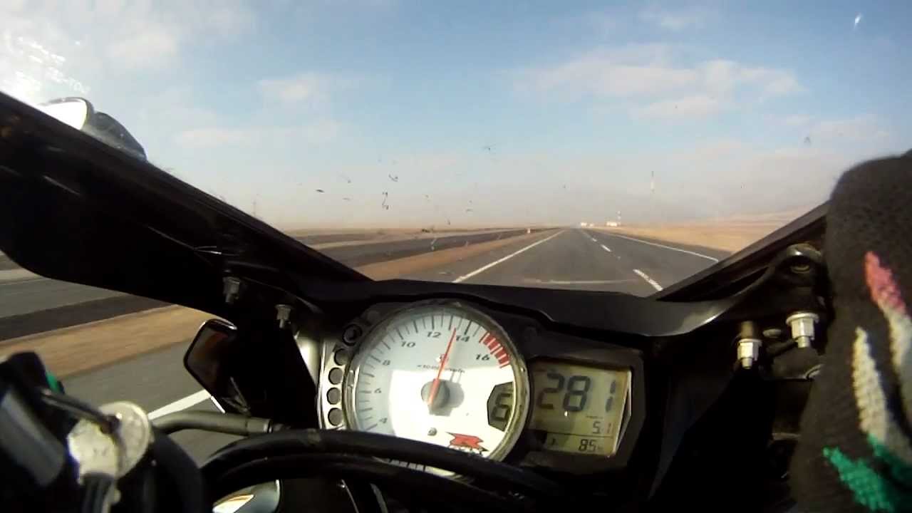 SUZUKI GSXR 750 TOP SPEED 