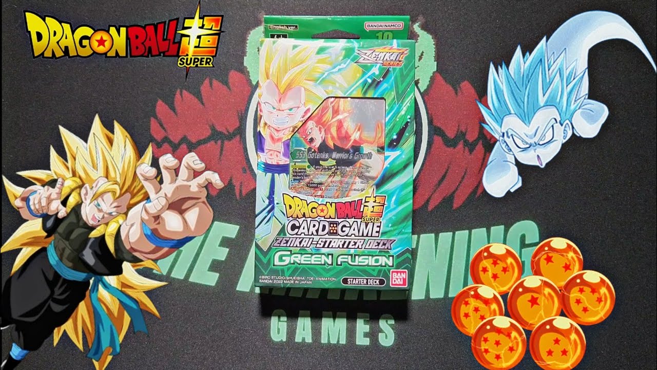 Dragon Ball Super Green Fusion Zenkai Starter Deck SD19