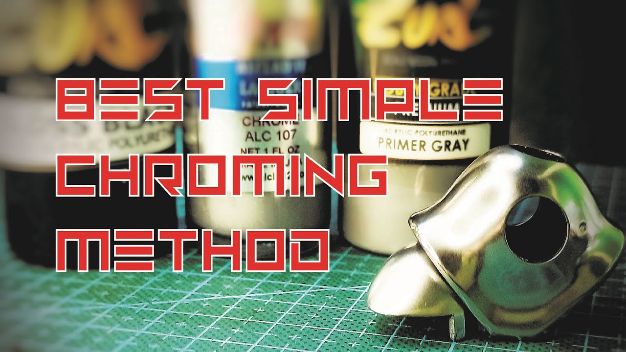 GUNPLA CUSTOM PAINTED |  Easy Chrome tutorial for your Gunpla!