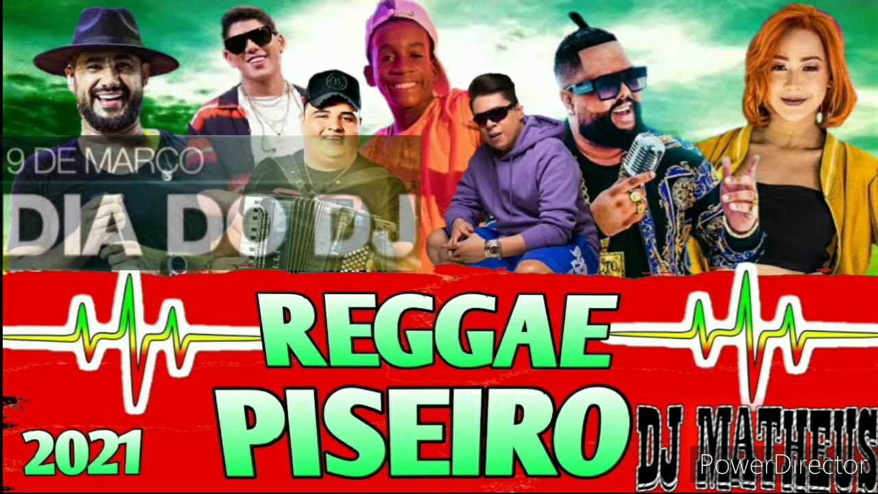 REGGAE PISEIRO 2021 - SÓ HITS | REGGAE REMIX 2021 | REGGAE 2021 (PRODUÇÕES  DE DJ MATHEUS MIX )