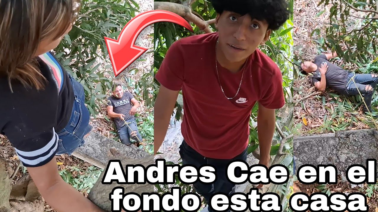 ‼️Andres se D3smalla Cae en el fondo de esta Casa abandonado😱Ever Grita del miedo