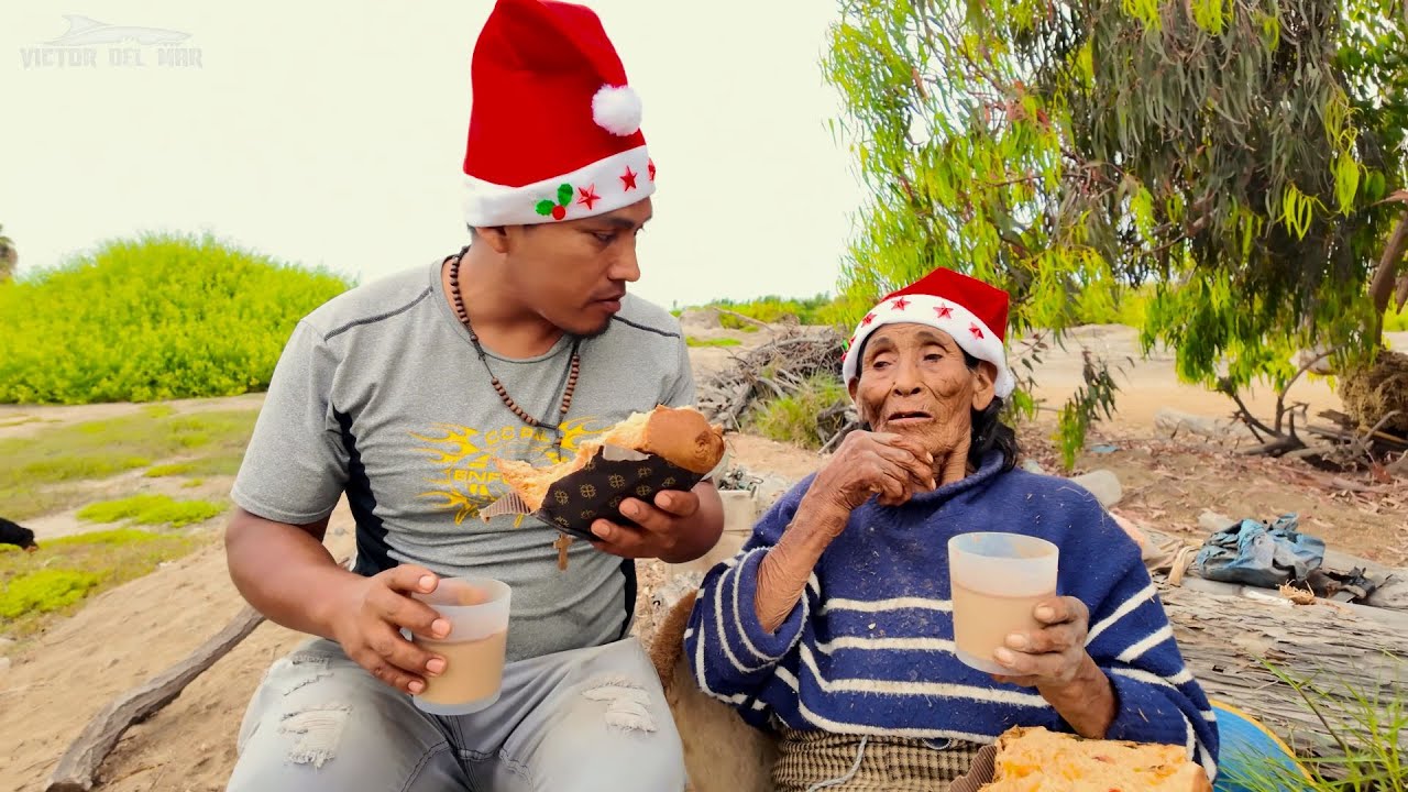 TIA JUSTINA Feliz Con Linda SORPRESA de NAVIDAD y esto fue lo que Cocinamos