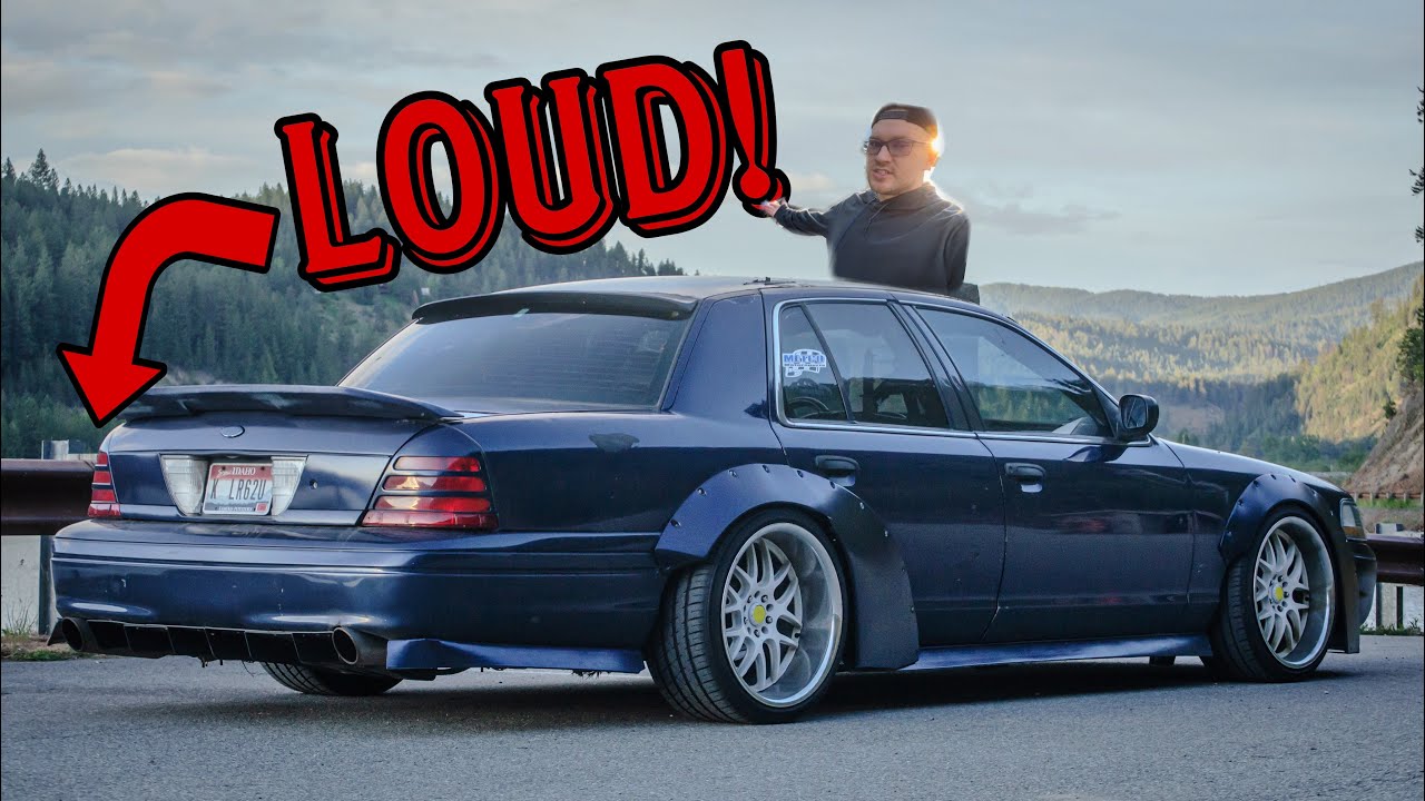 FULL STAINLESS EXHAUST ON MY 2006 CROWN VIC!