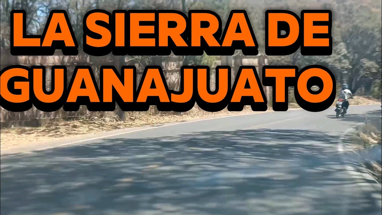 Asi es el camino por la sierra de Guanajuato hasta Dolores Hidalgo 