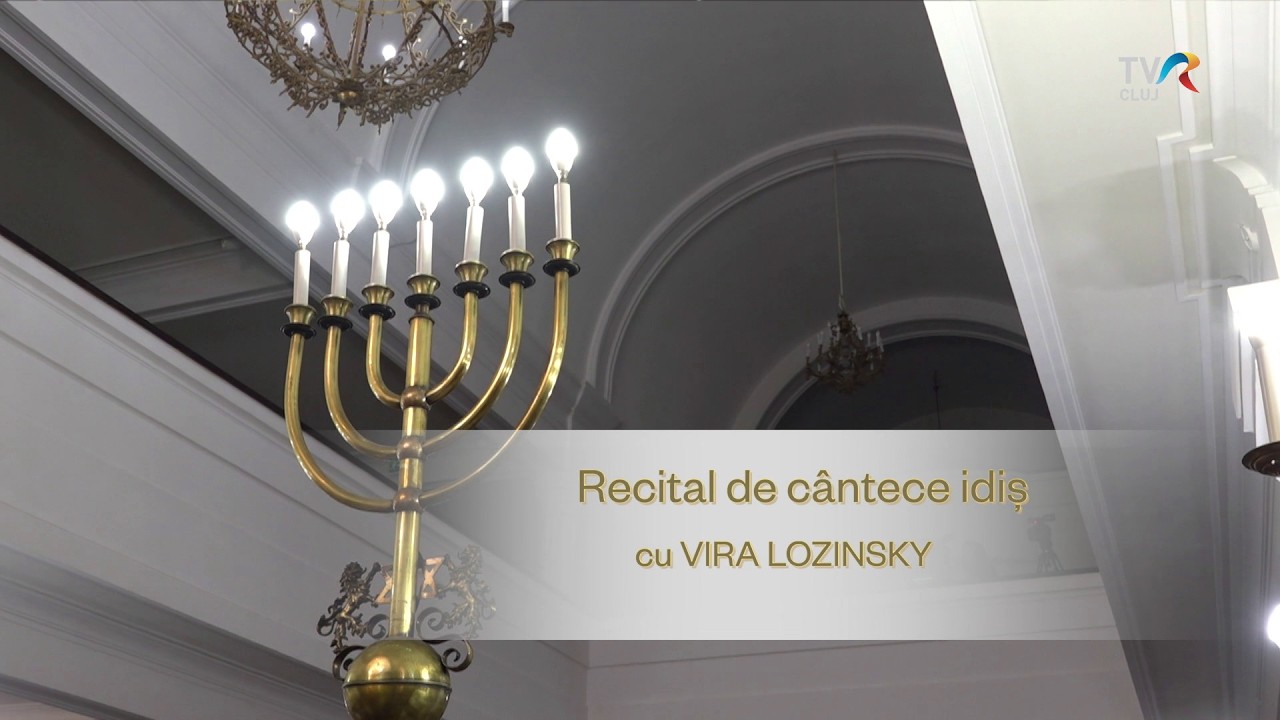 VIRA LOZINSKY - recital la Templul Memorial al Deportaţilor Evrei Cluj
