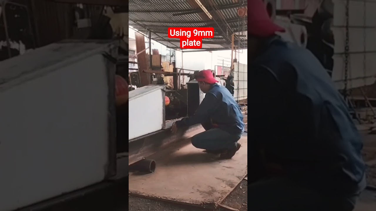 Excavator boom stick modification(4)..