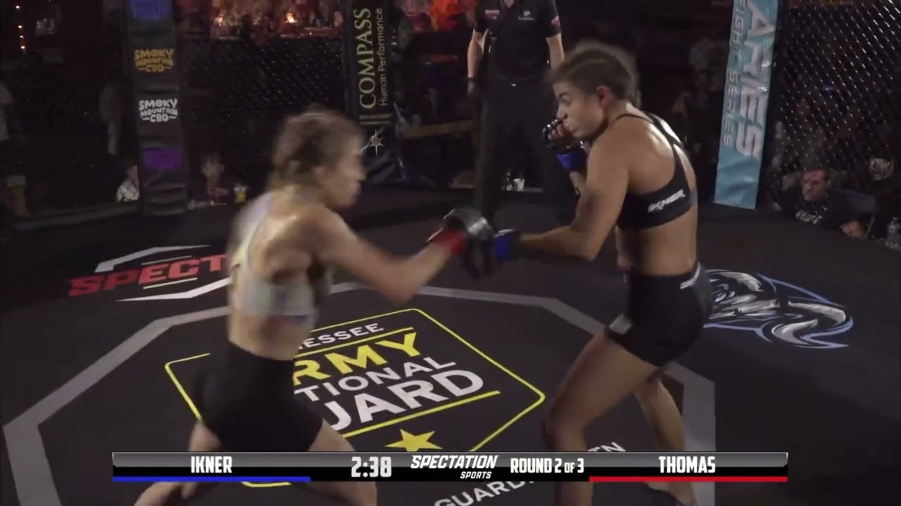 Aries Fight Series 29. Эшли Икнер против Карли Джо Томас