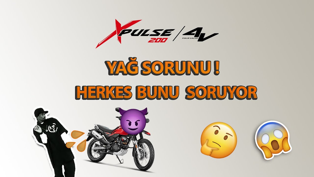 HERO XPULSE 200 4V YAĞ PROBLEMLERİ / HADİ BİRLİKTE BU YAG OLAYINI BİR DÜŞÜNELİM