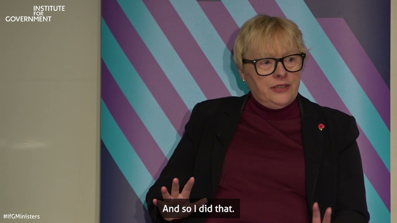 Angela Eagle, Ministers Reflect conference