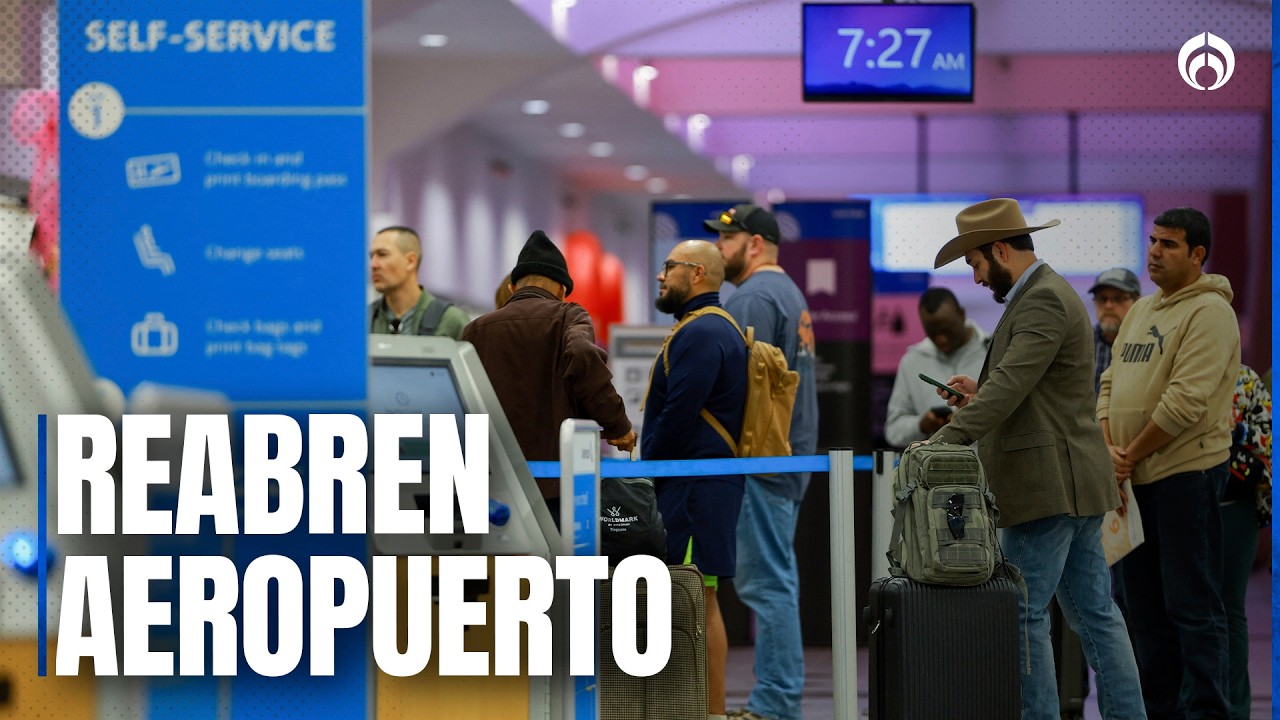 Autoridades de EU suspenden cierre en aeropuerto de El Paso y opera con normalidad