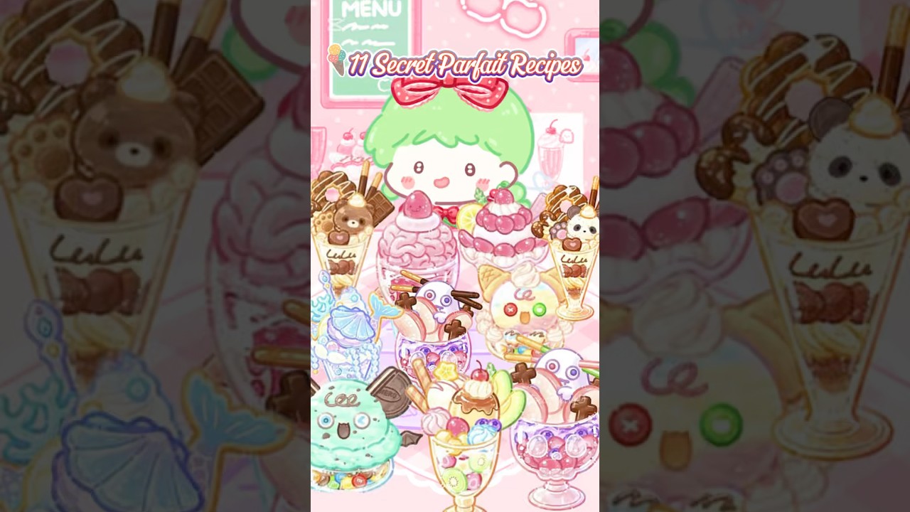 ⭐️ 11 Parfait Secret Recipes ~ All in ONE!🍨 Tanghulu Master🍡 #tanghulumaster #secretrecipes