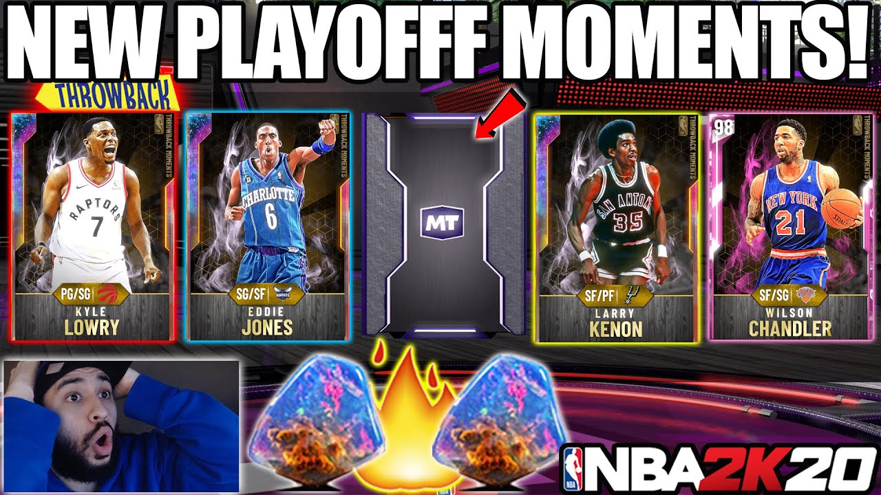 *NEW* PLAYOFF MOMENTS PACKS ARE JUICED + PULLED THE BEST GALAXY OPAL IN NBA 2K20 MYTEAM PACK OPENING