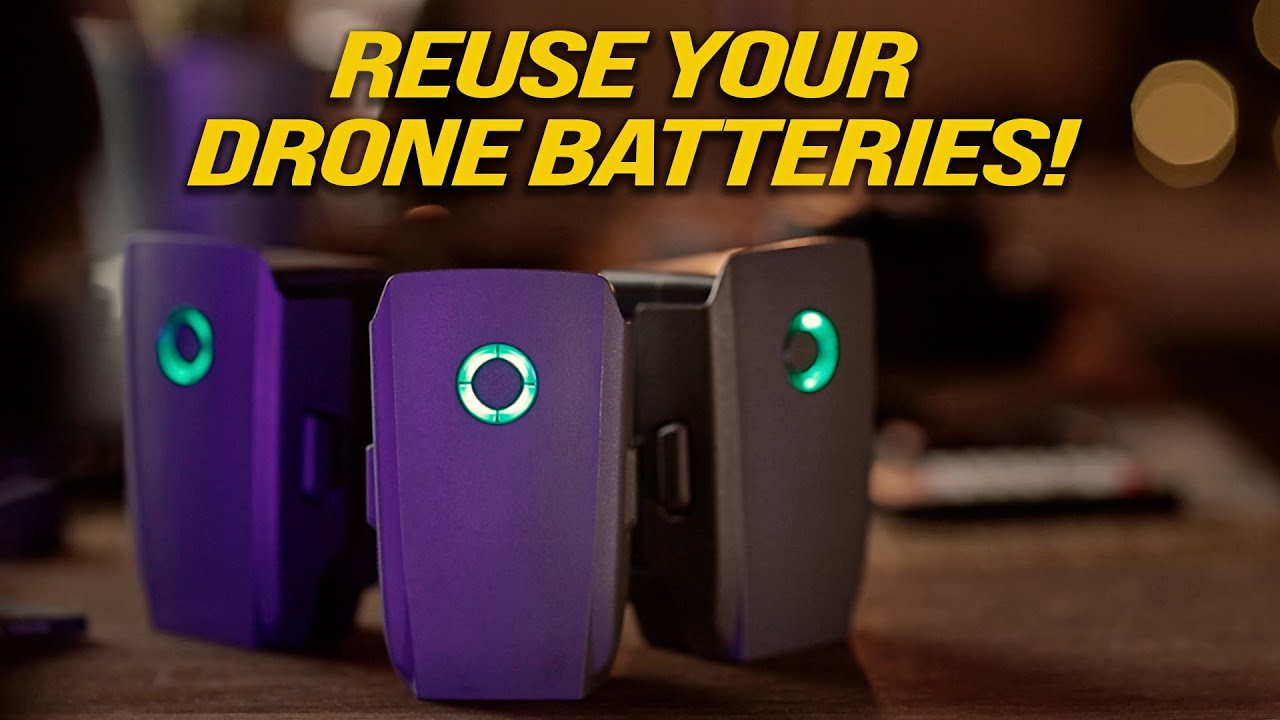 Reuse your Drone Mavic Batteries - Q-Tips (Disclaimer: Always use LiPo Batteries with Caution)