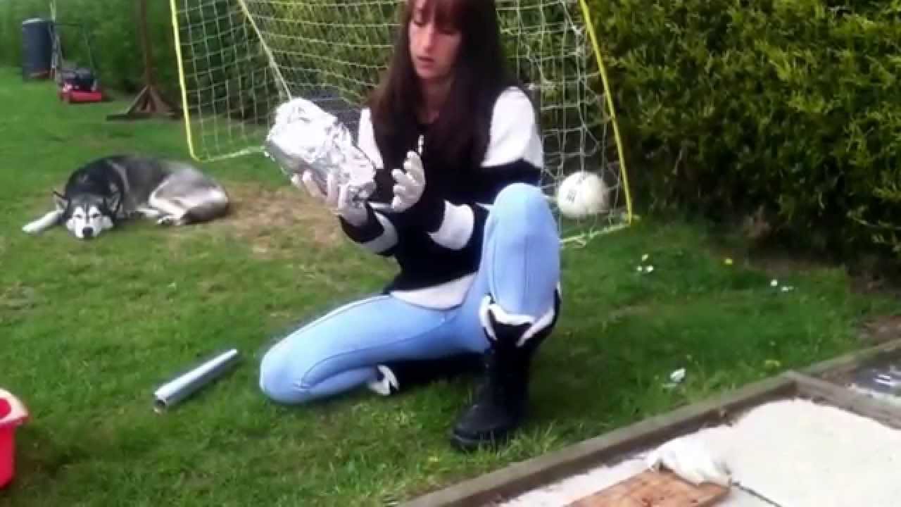 Raku firing ferric chloride