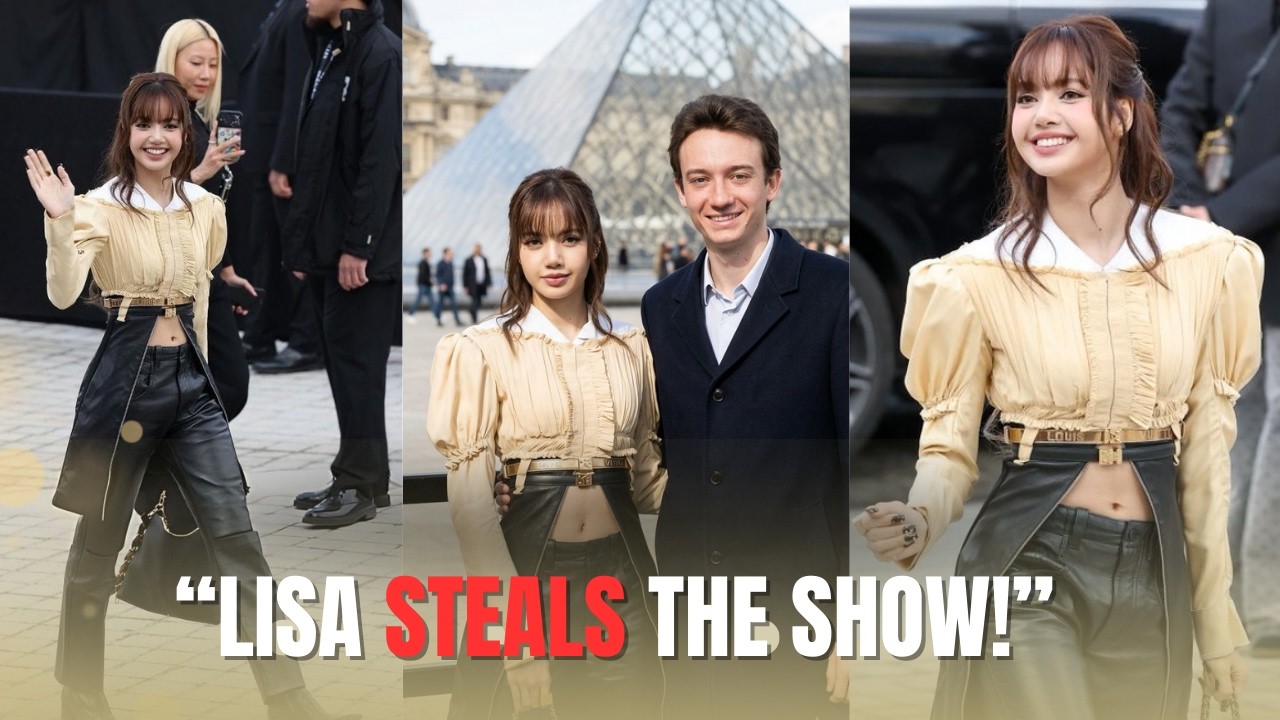 🔴 Лиза поразила всех на Неделе моды в Париже 2026, появившись на показе Louis Vuitton – поклонники п