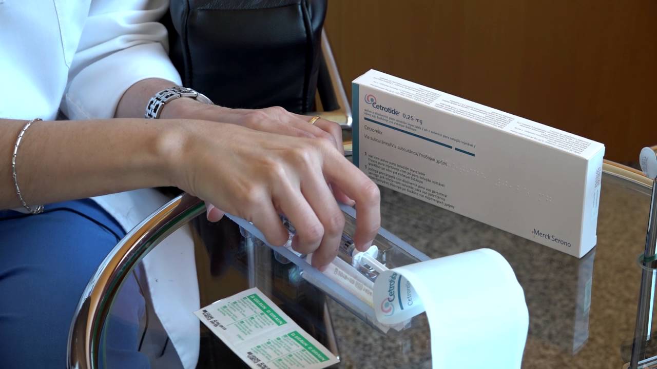 Cetrotide®: La preparazione e somministrazione della medicina. Instituto Bernabeu
