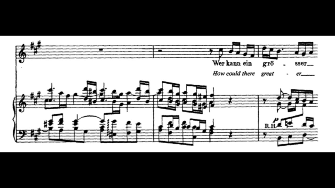 Wohl euch, ihr auserwählten Seelen (BWV 34 - J.S. Bach) Score Animation