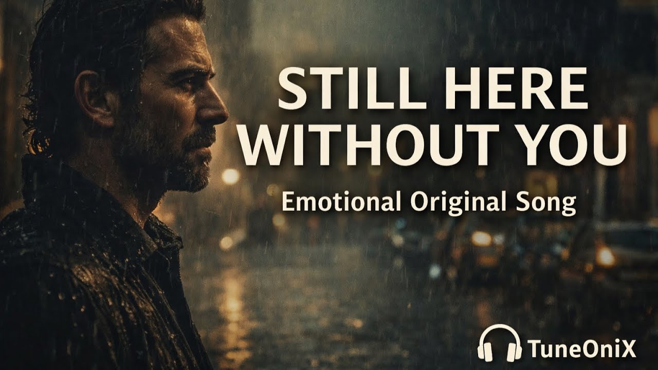 Still Here Without You | Emotional Original Sad Song | Heartbreak Music | TuneOniX