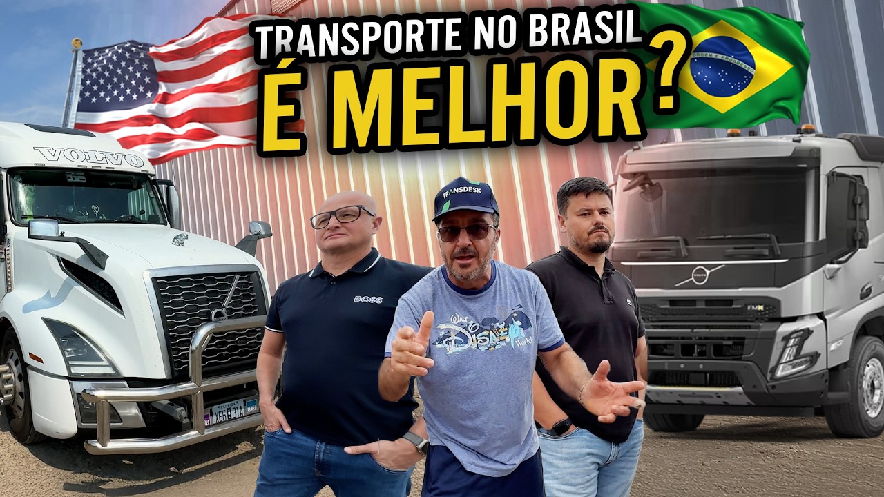 TRANSPORTE BRASILEIRO É  MELHOR QUE O DOS EUA?