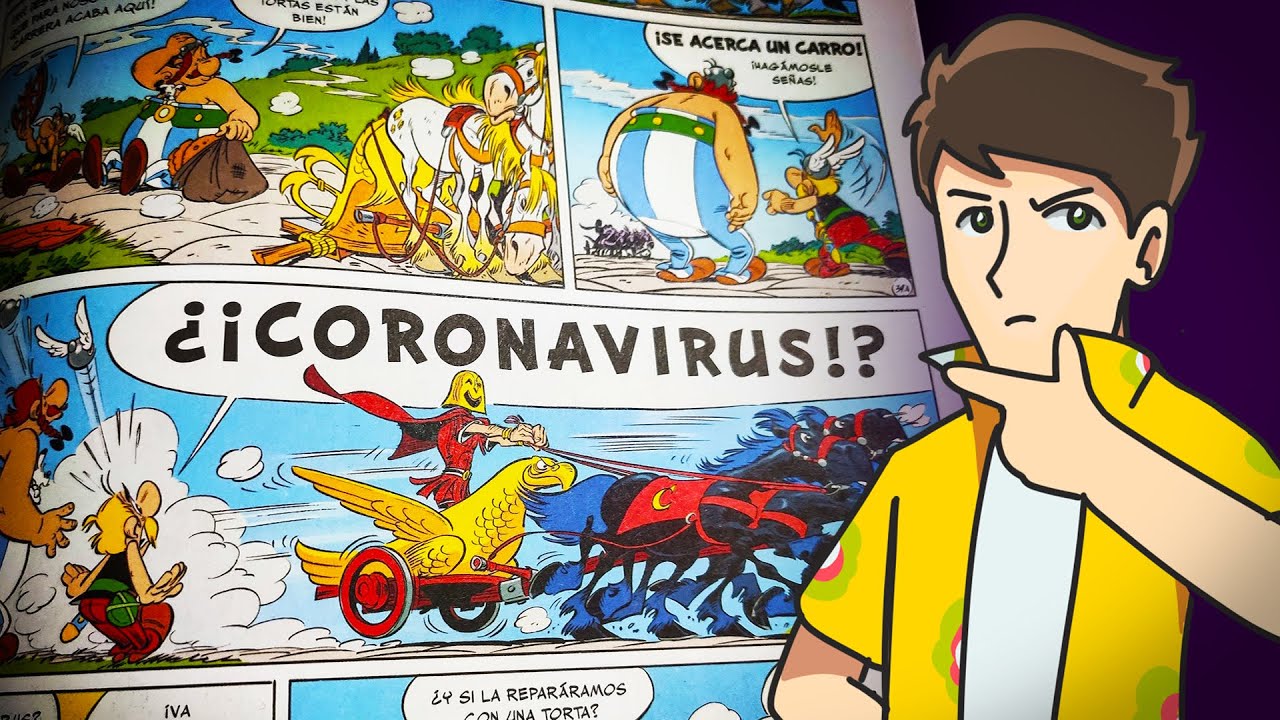 HQ do Asterix em 2017 previu o CORONAVIRUS!?