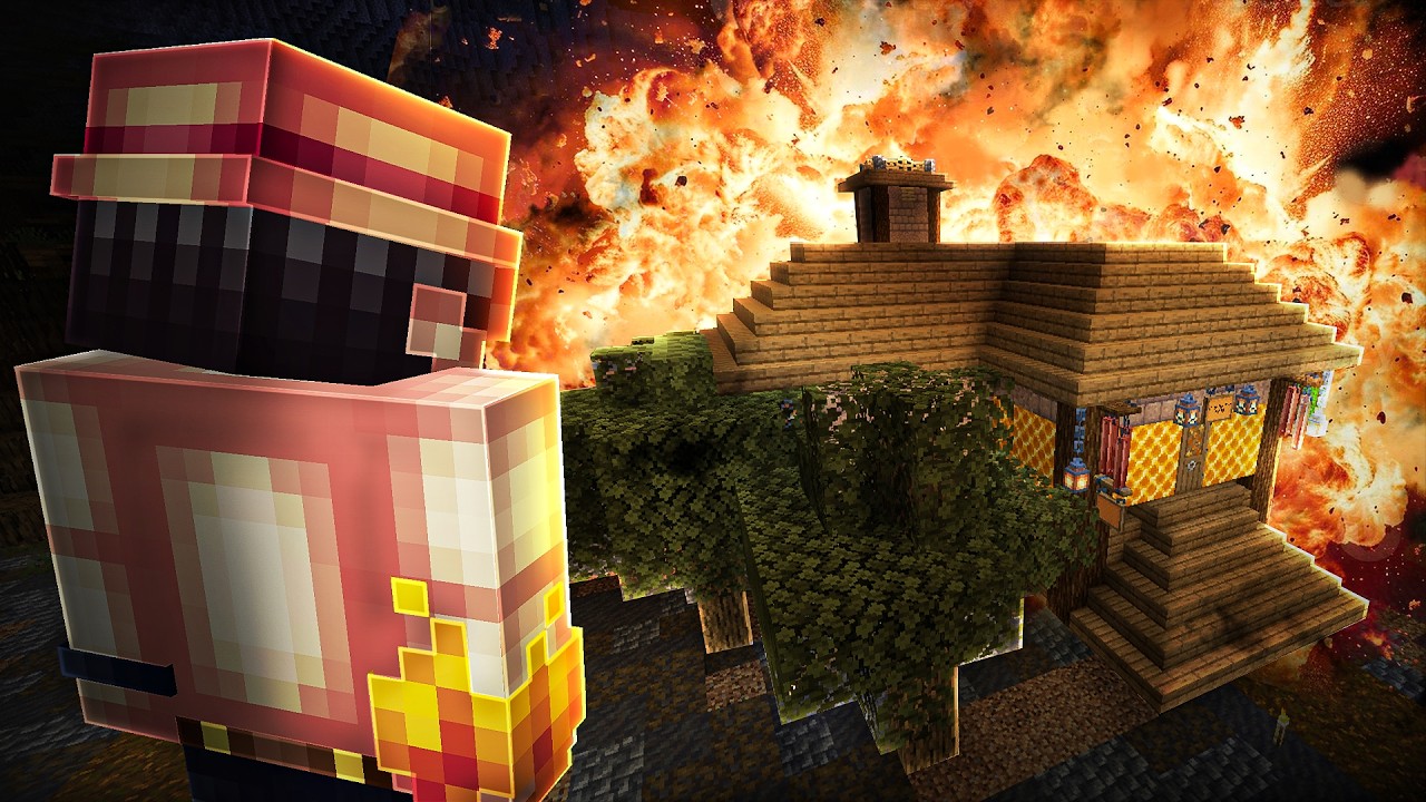 WIE ICH meine GANZE BASE verloren habe&hellip;(Minecraft Nachbarschaft)