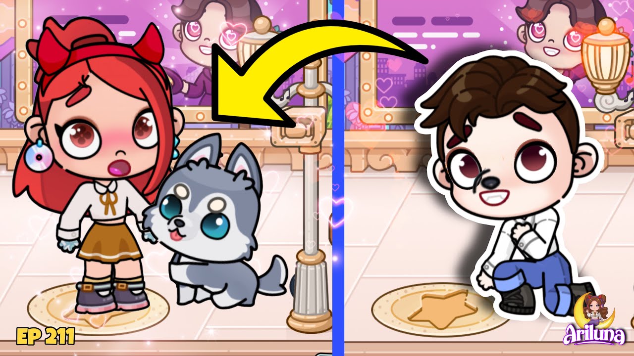 ¡Me Convertí en Perro para Enamorar a Mi Mejor Amiga! 🐶😂 en Avatar World | ARILUNA