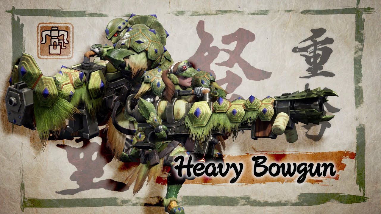 Monster Hunter Rise - Heavy Bowgun