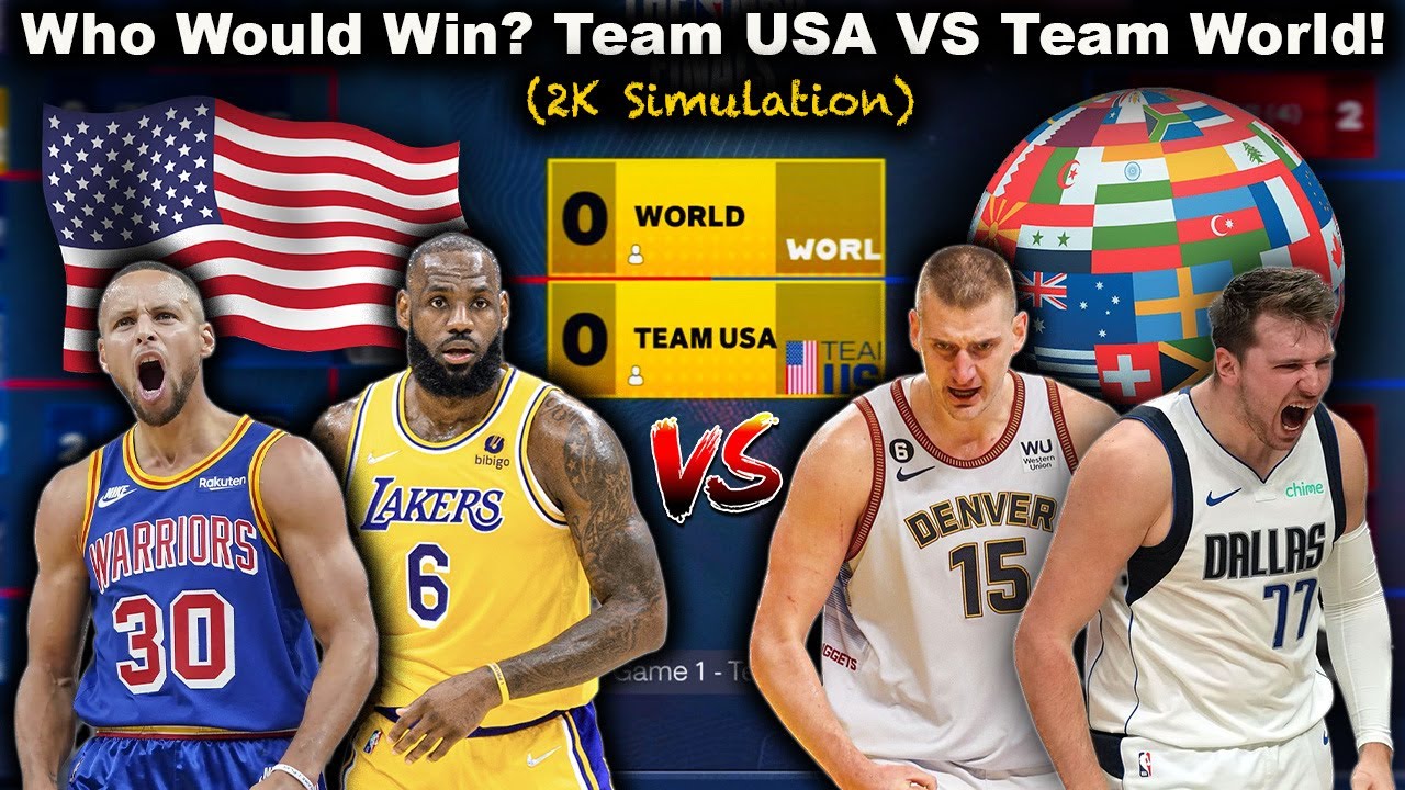 2023 NBA Global Stars Vs US